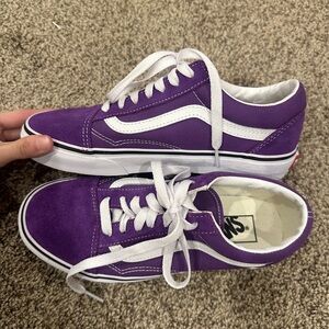 purple old school vans